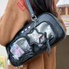 1Pc New Niche Design Women's Bow Harajuku Cute Ita Bag Jk Uniform Ulzzang Shoulder Bag for Girls Y2K Cartoon Handle Bag
