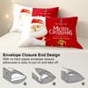 3pcs/set Christmas Reindeer Snowman Bedding Set Includes 1 Duvet Cover And 2 Pillowcases Soft And Skin-Friendly