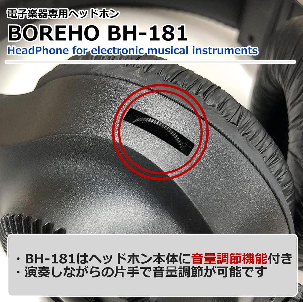 Sluchátka BOREHO BH-181 WH 6,3mm konektor