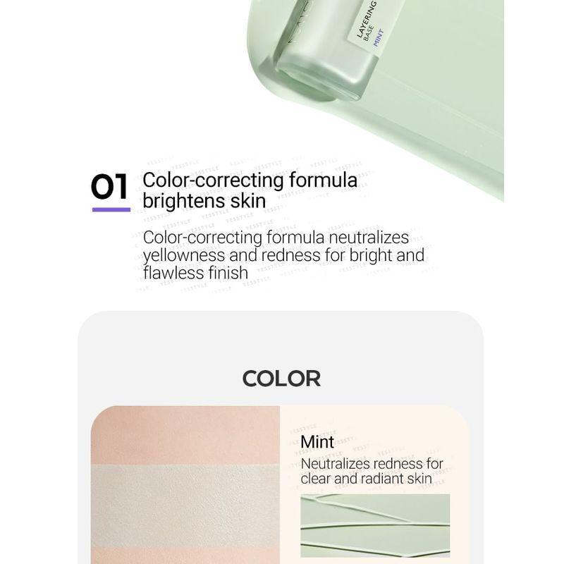 MISSHA - Layering Fit Base - 2 Colors