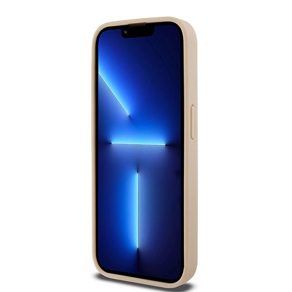 Dkny Dkhcp15Lpcptssp Iphone 15 Pro6.1 Różowy/Pink Hardcase Leather Checkered Mono Pattern & Printed Stripes