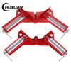 1pc Multifunctional 90 Degree Right Angle Clamps Toggle Clamp For Woodworking Picture Frame Glass Fixture Carpenter Hand Tool