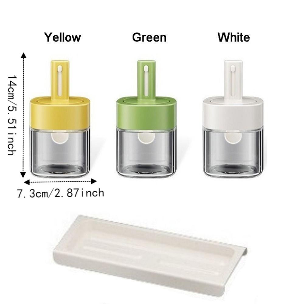 Leak-proof Glass Seasoning Bottle Moisture-Proof Salt Container Food-grade Spice Jar Kitchen