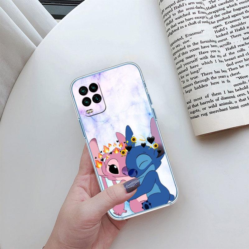 Cartoon Stitch Durchsichtige Handyhülle für Motorola Moto G10 G20 G30 G31 G32 G34 G35 G41 G42 G50 G51 G52 G55 G60 G60S
