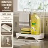 Steel Wall Mount Cloth Drying Rack With Automatic Drainage For Kitchen Organization