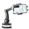 Universal Car & Truck Phone Holder with Rotating Suction Cup for Dashboard & Windshield; Shockproof Design.