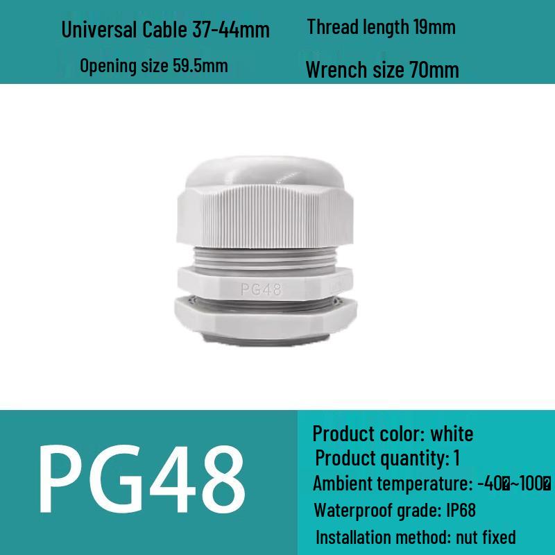 M Series Waterproof Nylon Cable Gland Connector