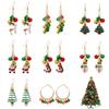 Personality Retro Bell Lovely Women Earrings Snowman Earrings Christmas Gift New Year Drop Earrings