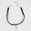 Tooxika Glass Diamond Temperament Double Layer Collarbone Chain Retro Short Personalised Necklace