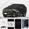 Für Suzuki Jimny Anti-UV Sonnenschutz Regen Schnee Beständig Schwarze Abdeckung Staubdicht Auto Schirm Ganzes Auto Abdeckung Outdoor Schutz