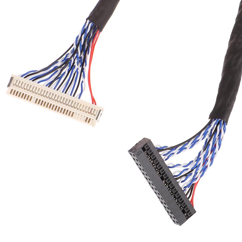 Lvds Cable Fix-30P-S6 30Pin Double 2 Ch 6-Bit Dual 6Bit Lcd Panel Screen Cable