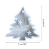 UV Crystal Epoxy Resin Mold Christmas Tree Bell Elk Pendant Silicone Mould Car Pendant Xmas Ornaments Resin Casting Mold