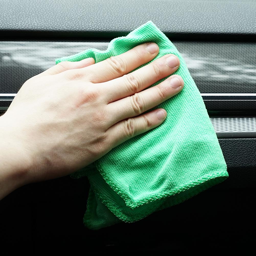 Car Towel Microfiber Cleaning Towel Thicken Soft Drying Clean Car Car Accessories Towels Body Washing Cloth Layer Double Ra Z9B8