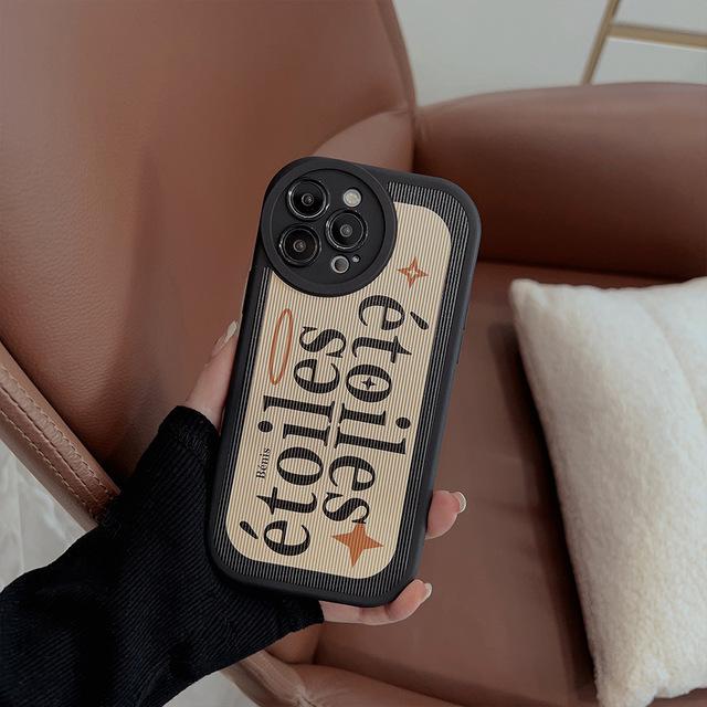 

Ins кожаный чехол с надписью Cute Shell для iPhone 11 12 Promax 14 Pro Max 13 Mini Xsmax Xr X силиконовый мягкий чехол для телефона задняя крышка Capa For iphone 12