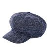 Ear Protection Plaid Octagonal Hat Thick Artist Hat Vintage British Berets  Winter