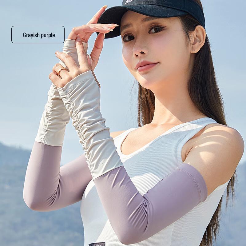 JIAOXIU Women s Fashion Lace Sun Protection Arm Sleeves One Size