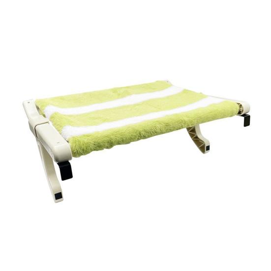 Cat Hammock Bed Adjustable Bedside Hammock Purr Loft Cats No Drilling Window Perch Cat Bed with Removable Washable Cover for Indoor Cats