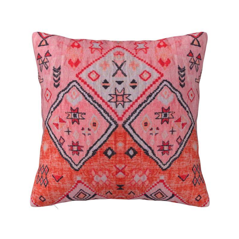 Custom Oriental Traditional Moroccan Turkish Style Pillow Decoration Luxury Bohemian Cushion Decoration Salon Square Pillowcase
