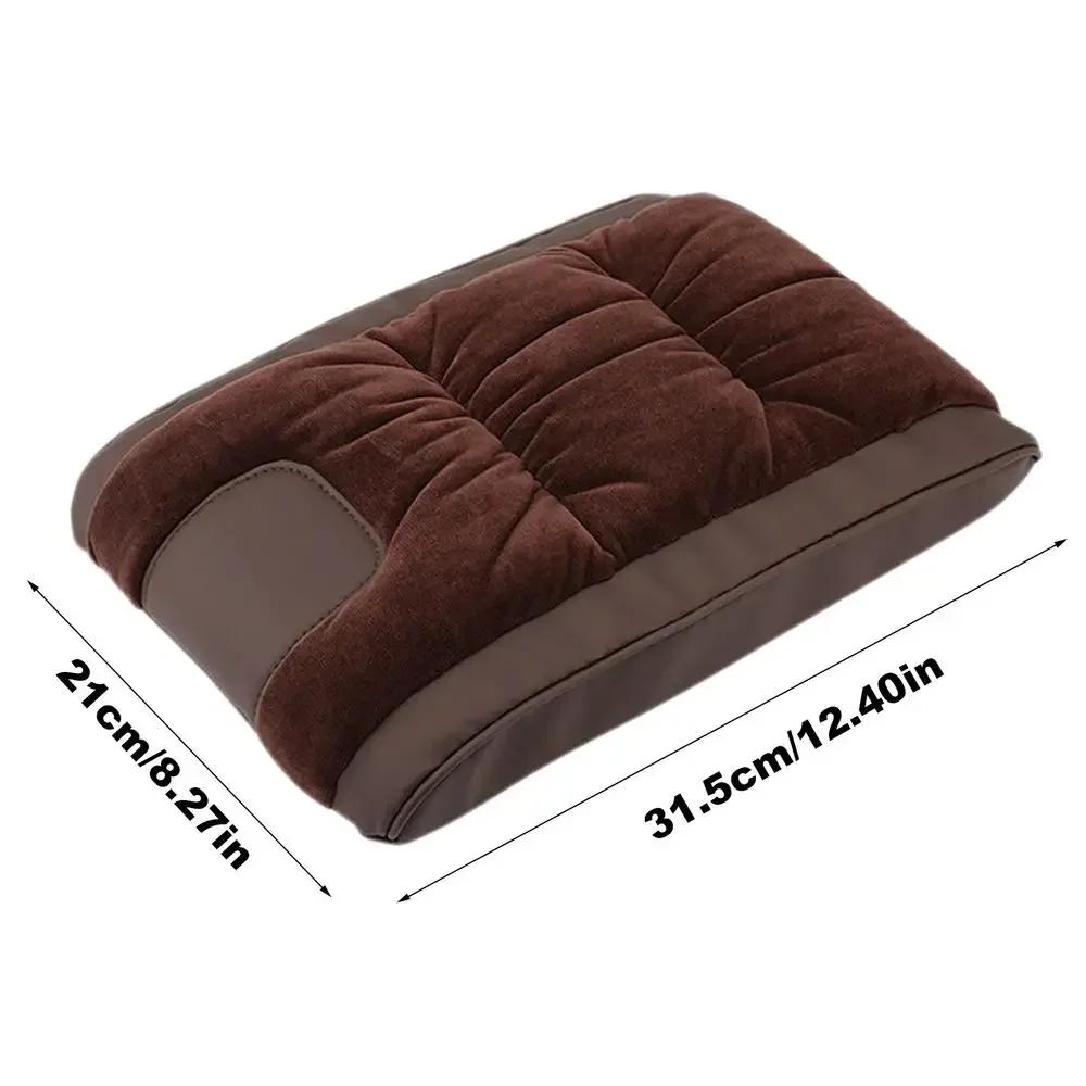 Universal Car Armrest Box Booster Pad Comfortable Support Center Console Heightened Elbow Drag Armrest Box Pad Car Interior