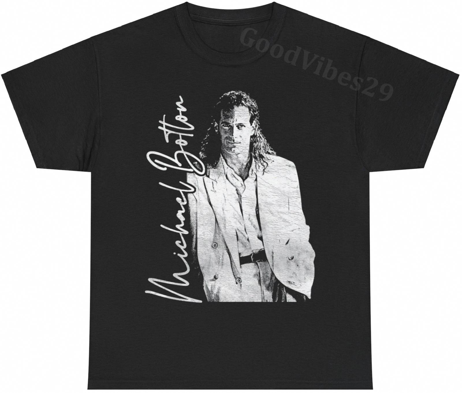 Michael Bolton Tribute Rock Music Vintage Style T-Shirt S-5XL Men Women Unisex XXXL