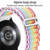 Bandes Boucle en Nylon pour Samsung Galaxy Watch 7 6 5 4 40mm 44mm 5 pro 45mm Bracelet de Poignet Galaxy Watch FE 6 Classic 43mm 47mm Bracelet