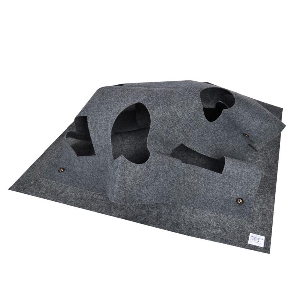 Pet Playing Mat Polyester Bite Resistant Cat Dog Breathable Activity Interactive Pad for Home