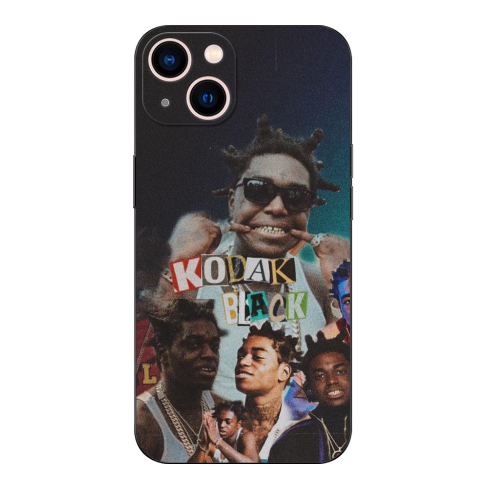 Black Tpu Case For Samsung Galaxy A03 SM-A035 A03 Core A03S A13 A23 LTE A33 A53 A73 4G 5G Rapper Kodaks