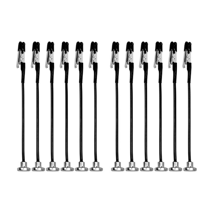 Stojanový držák pro modelářství s magnetickými klipy, nastavitelný pro detailní projekty malování modelů