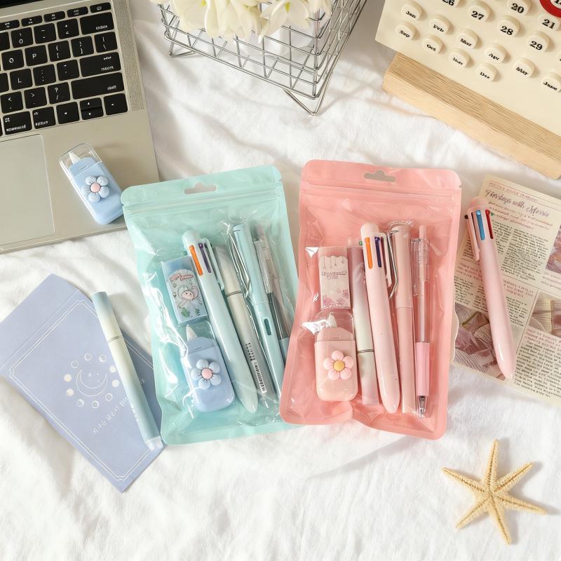 Premium 6-Piece Student Stationery Set: Essential Writing Tools, Perfect Study Reward Gift