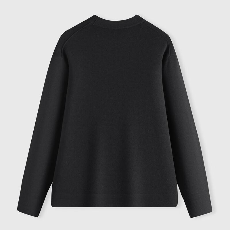 Luozi Men's Premium Warm Round Neck Wool Sweater