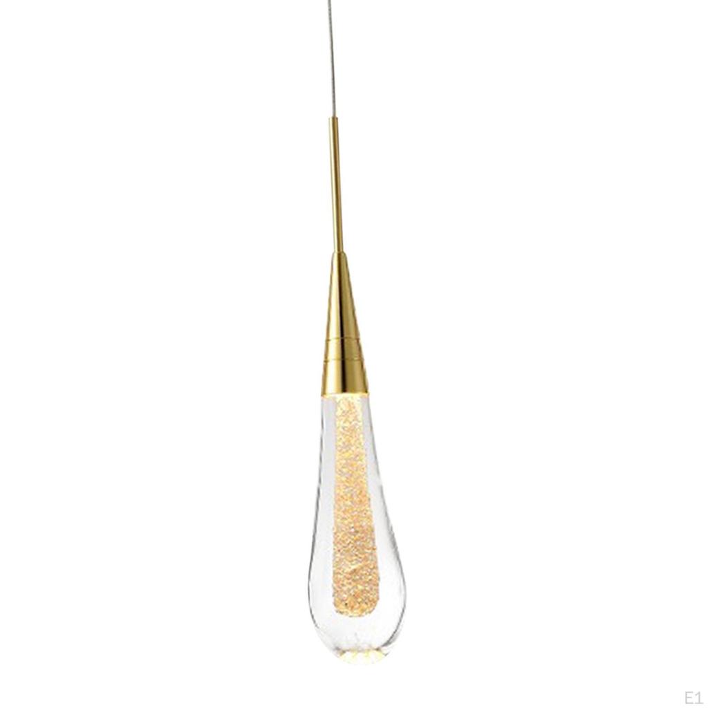 Glass Pendant Light, Modern Light for Kitchen Island, Ceiling Dining Room
