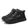39-48 Spring/fall Mens Hip-top Leather Boots Men Boots  Leather Casual Leather Shoes Men Ankle Boots