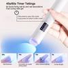 Portable Nail Dryer Lamp with Stand Professional Ultraviolet Lamp  Gel Nails Application