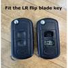 Silikon-Schlüsselabdeckung in "Carbonfaser"-Optik für Land Rover LR3 Range Rover Klappschlüssel