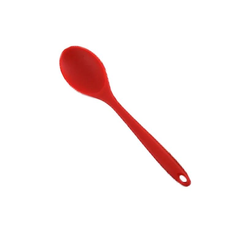 Heat Resistant, Easy To Clean, Non-stick, High Temperature Rice Spoons, Tableware Utensil, Kitchen Tool, Silicone Spoon