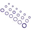 Essential 270PCS Metric O Ring Washer Assortment Kit HNBR Material Seal Everything from Pipes to Automotive Leaks