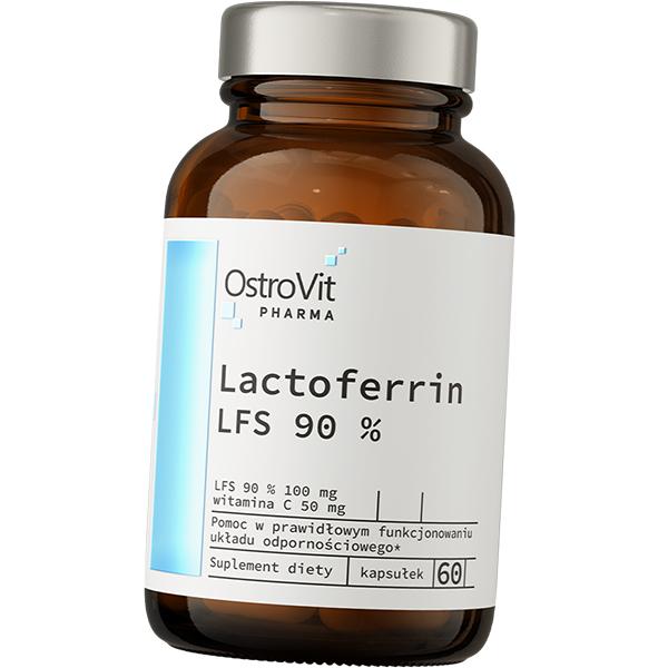 

Лактоферрин, Pharma Lactoferrin LFS 90%, Ostrovit 60капс (72250026) 60caps
