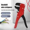 Automatic Wire Stripper Tool with Anti-Slip Handle Ergonomic Design Integrated Spring Self Adjusting Wire Stripper Cable Stripping Tool