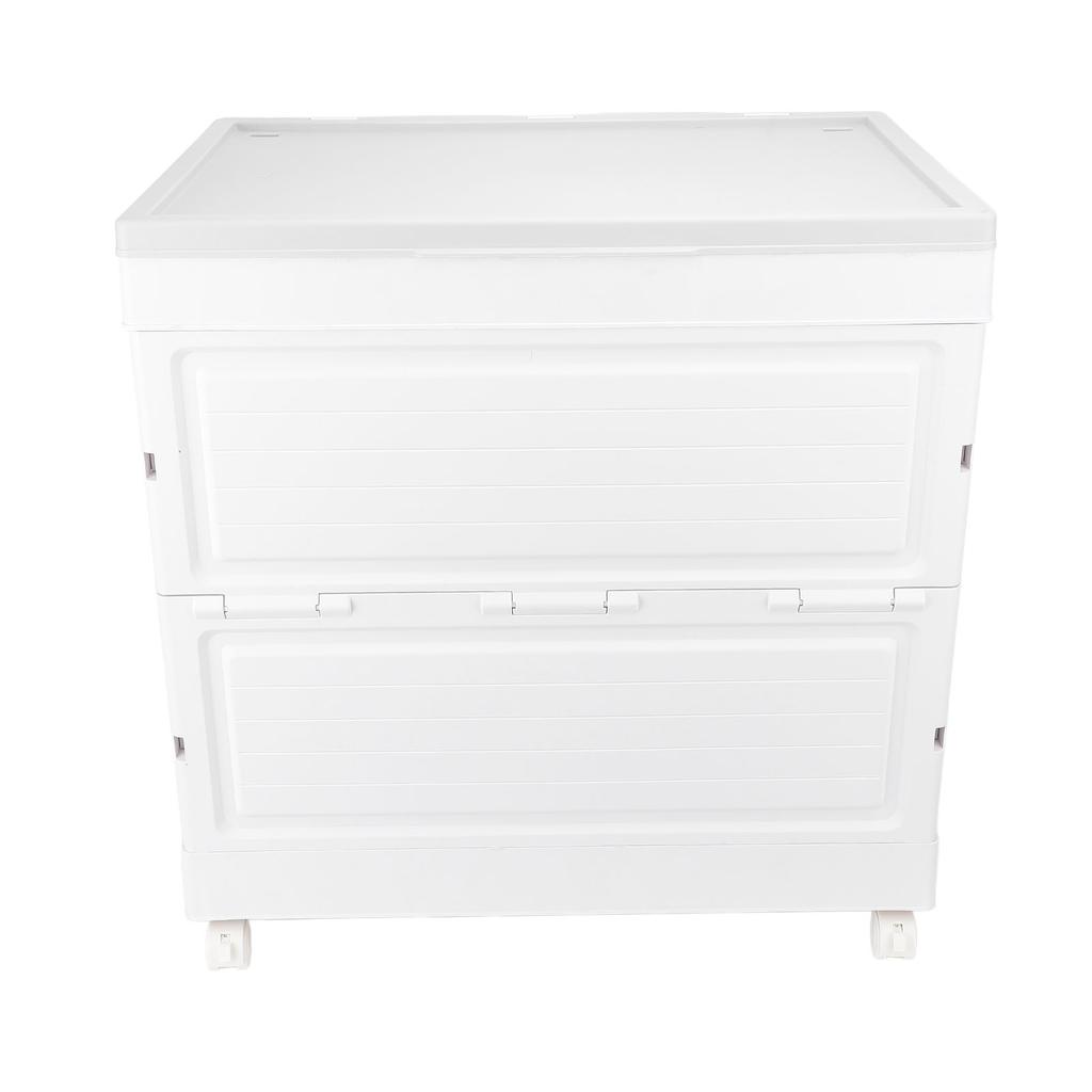 Foldable Storage Box Multifunctional Stackable Large Capacity Quilt Blanket Organizing Box for Home