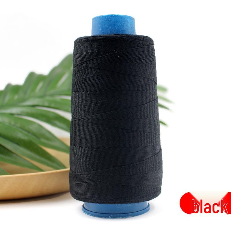 Polyester Sewing Thread: Black, White, Yellow - 203-Strand for Jeans, Canvas, Machine & Hand Sewing