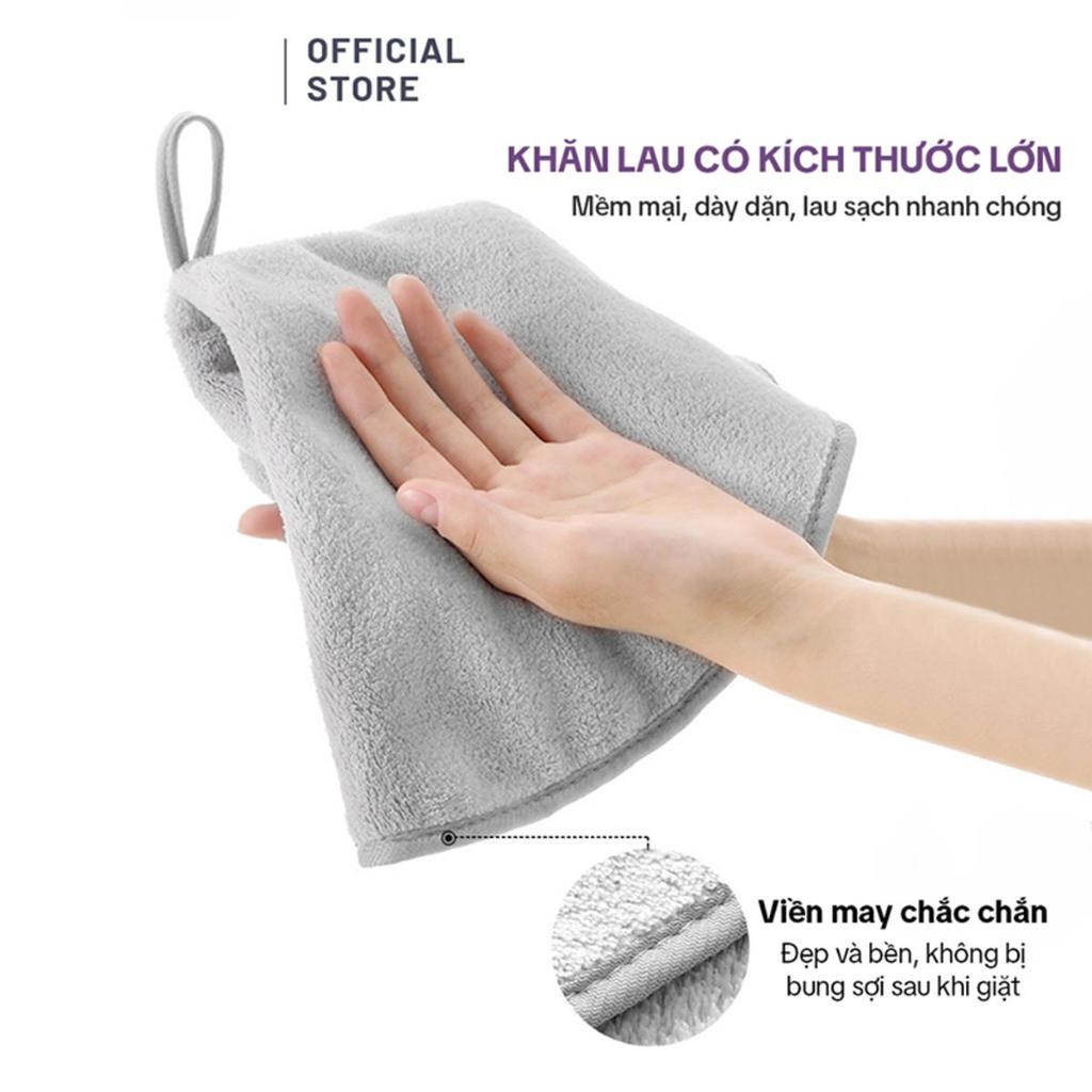 Kids Hand Towel Cartoon Animal Bathroom Hand Towel Kids Bathroom Towels Water Absorbent Hangings Hand Towels Fast Drying Towel