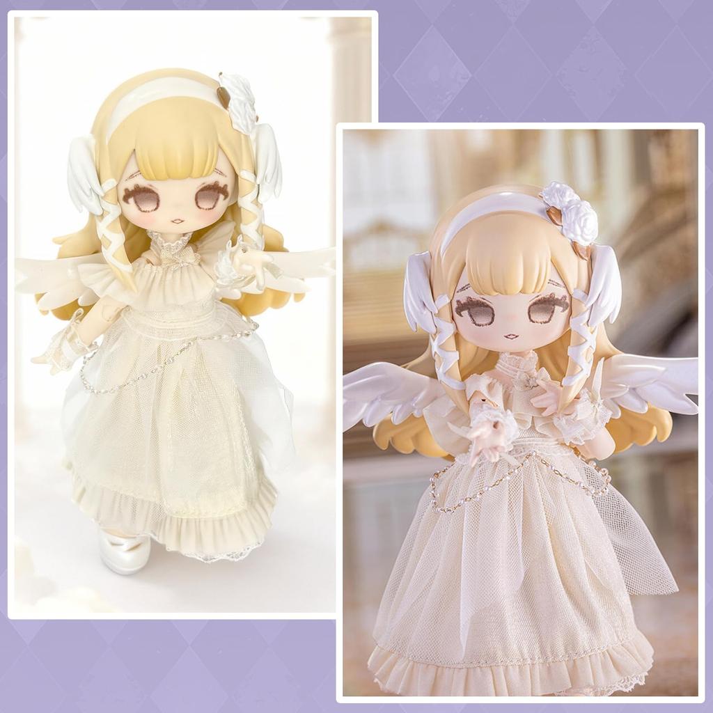Blind Doll Blind Box BJD Doll Pilgrimage to a Hidden Land Scale BJD Articulated Figure Anime Doll Gift for Girls Ages 15 and Up Made of PVC ABS with