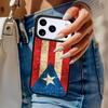 Puerto Rican Flag Phone Case For iPhone 17 Air 14 15 13 12 Max Cover For Apple 16e 11 Pro Max Plus Coque