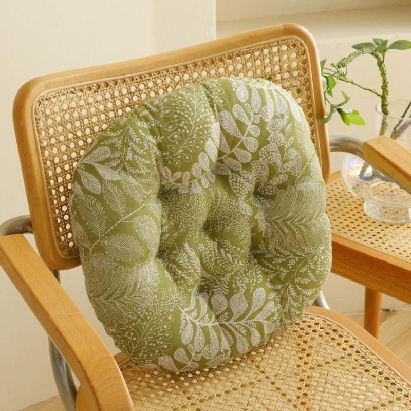 Ethnic Style Thick Cushion Plump Filling Circular Floor Seat Pads Tatami Yoga Meditation Mat Living Room Study Room Bedroom Yoga Studio Universal