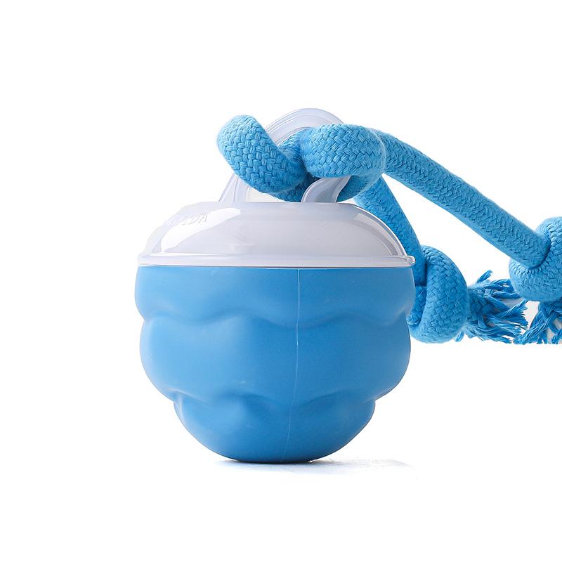 Interactive Dog Toy Ball with Barking Sound & Leash for Small To Medium Dogs