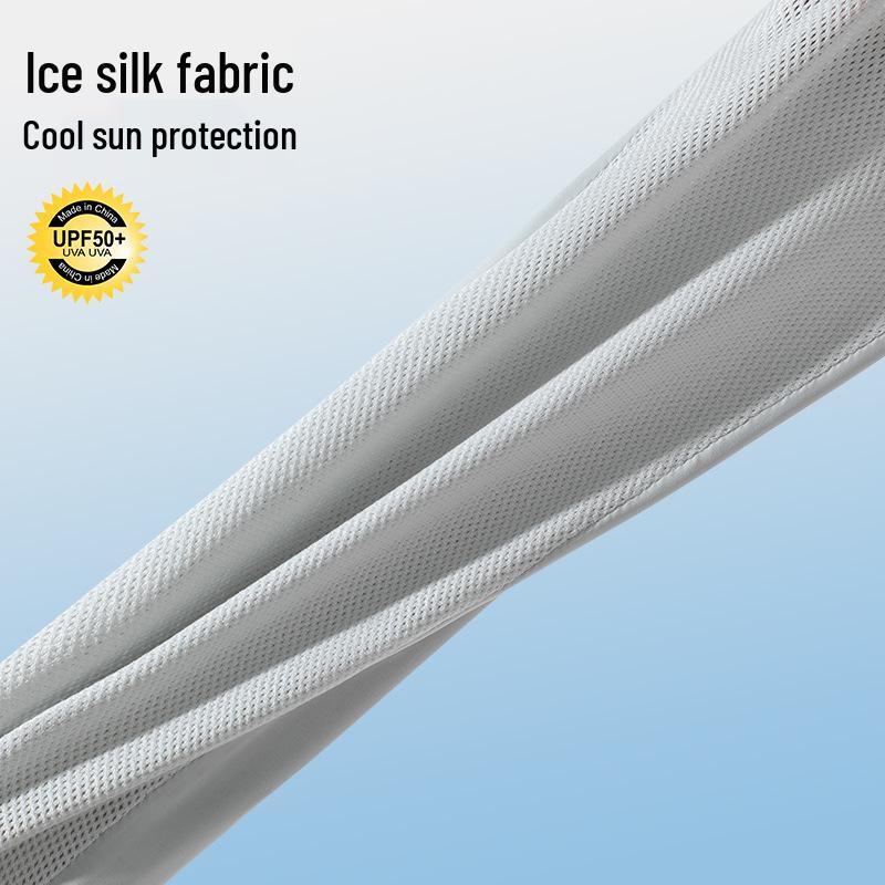 Women's Ice Silk UV Protection Sleeves: Breathable, Long, Non-Slip Arm Guards for Outdoor Use