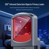 Wireless Camera & Infrared Signal Detector with Vibration Alarm and LED - Anti-Peeping & Anti-Theft for Hotels