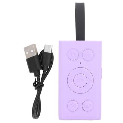 Bluetooth Remote Control 9 Key Camera Selfie Clicker Video Scrolling APP Book Page Turner for Phone