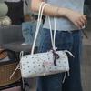 Sweet French Stick Underarm Bag French Armpit Bag Fashion Bow Ribbon Shoulder Bag  Daily