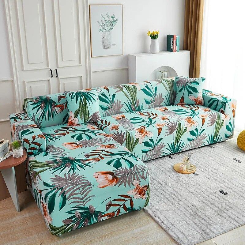 Elastic Sofa Cover for Living Room Couch Cover Chair Sectional Sofa Needs Order 2PCS Sofa Covers If It Is Chaise Longue L-shape
